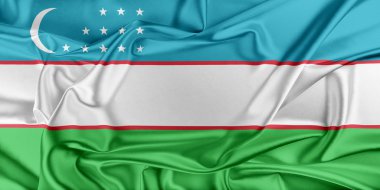 Özbekistan bayrağı