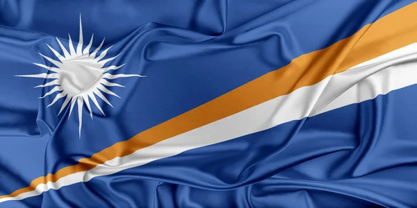 Flag of Marshall Islands — Stock Photo, Image