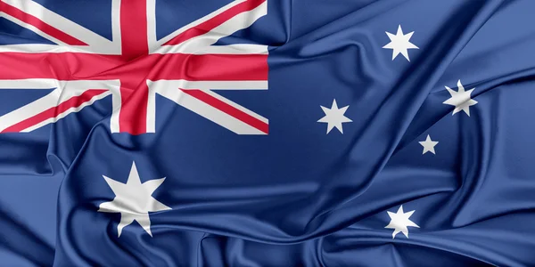 Bandera de Australia — Foto de Stock
