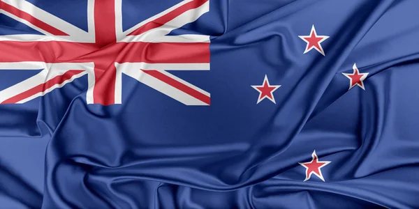Bandera de New Zealand — Foto de Stock