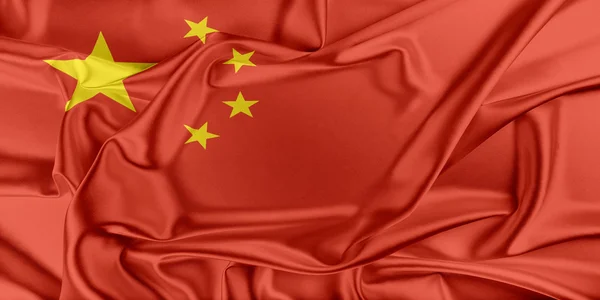 Bandera de China — Foto de Stock