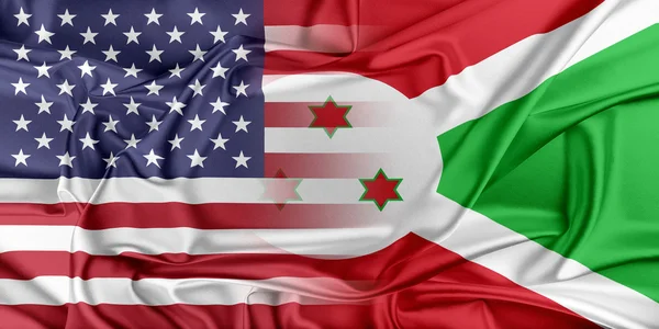 USA-ban és Burundiban — Stock Fotó