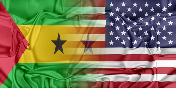 États-Unis et Sao Tomé Principe — Photo