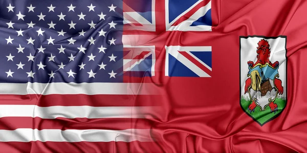 USA och Bermuda — Stockfoto