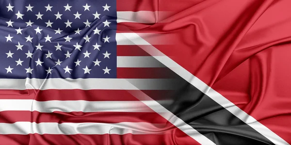 USA och Trinidad Tobago — Stockfoto