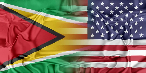 Stati Uniti e Guyana — Foto Stock