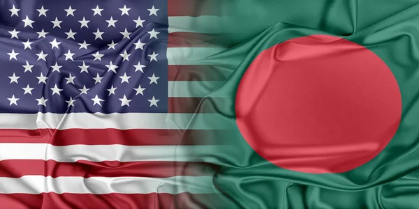 USA-ban és Banglades — Stock Fotó