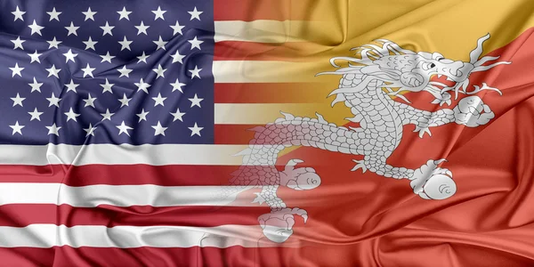 Estados Unidos y Bután —  Fotos de Stock