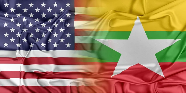 États-Unis et Birmanie — Photo