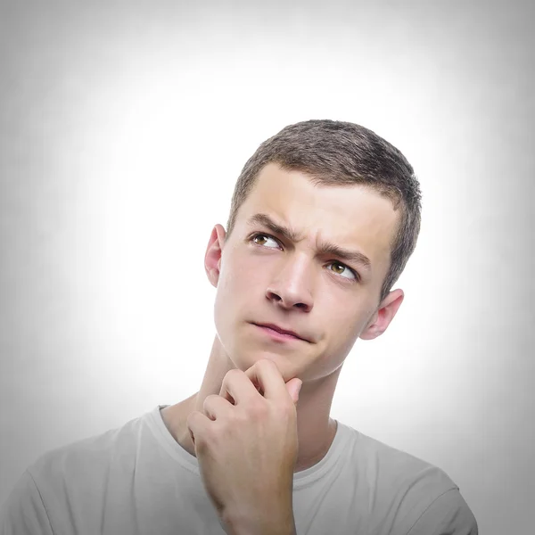 Young thoughtful man. — Stock Photo, Image