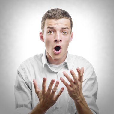 Şaşırdım genç adam..