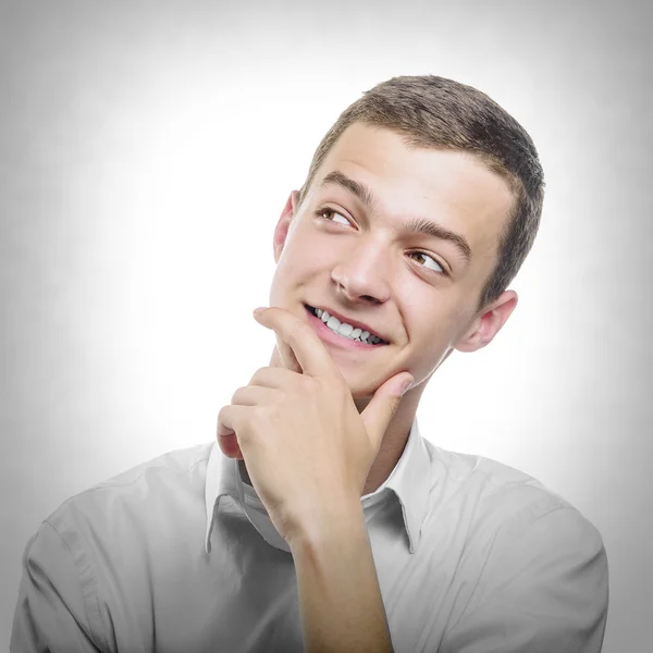 Young Man Smiling — Stock Photo, Image