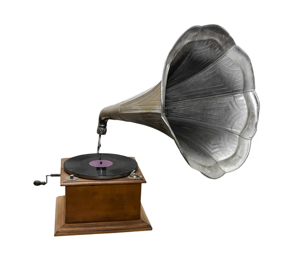 Grammophon. — Stockfoto