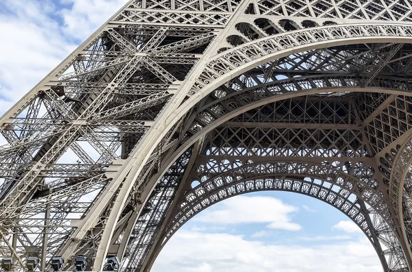 Parte della Torre Eiffel . — Foto Stock