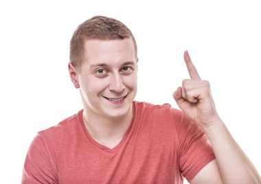 yukarı dönük adam.