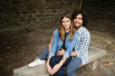 İtalyan mutlu çift