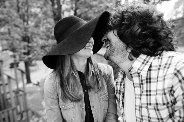 Italian happy couple — Stock Photo, Image