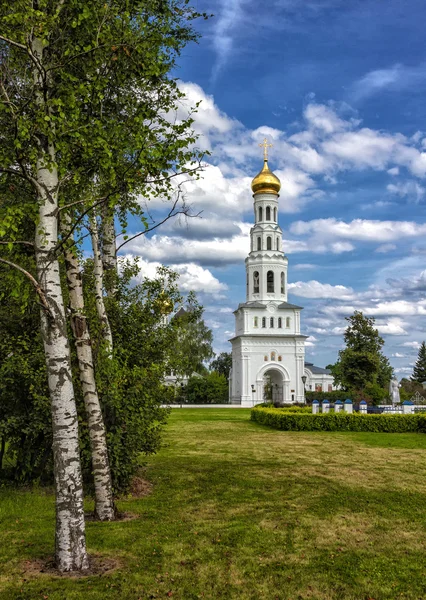 Храмовый комплекс в деревне Завидово — стоковое фото