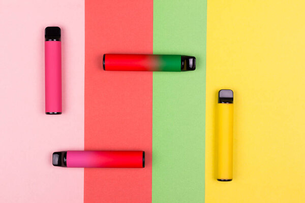 Disposable e-cigarettes device pod system