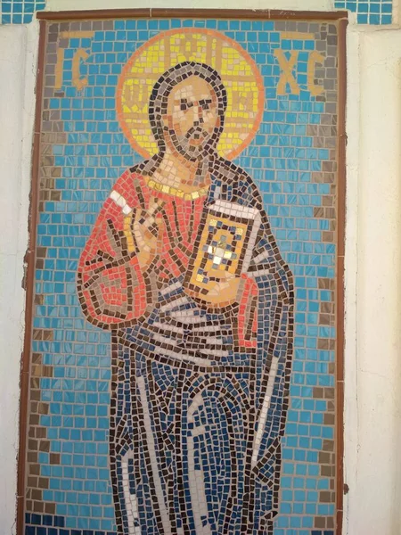 İsa Mesih, parça, mozaik, Russain mimarisi