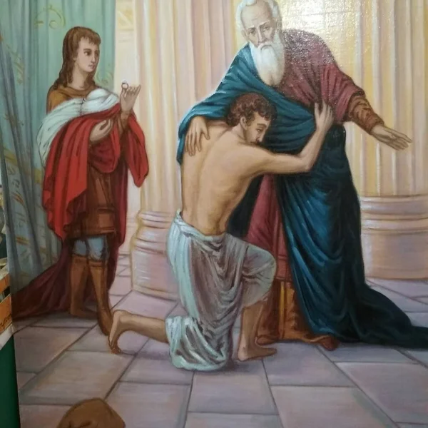 Müsrif çocuğun dönüşü, İncil 'de anlatılanlar, yağlı boya tabloları, Smolensk.
