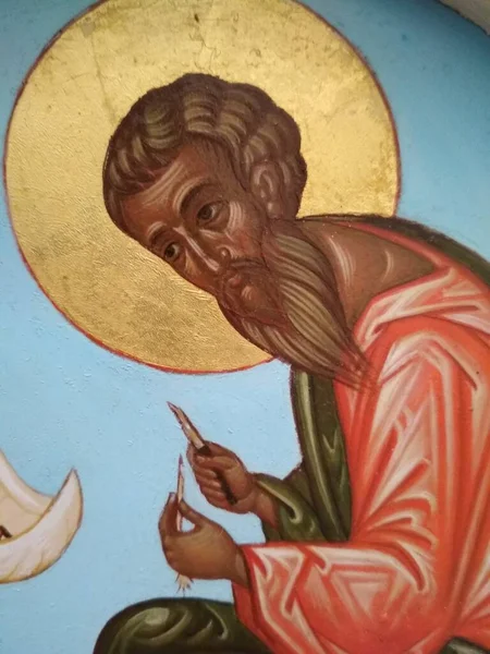 Rus ikonu Havari Matthew, yeni Smolensk tablosu.