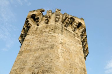 Thermes Sextius 'un Roma hamamının kalıntıları M.Ö. 122' de kuruldu, Aix-en-Provence, Fransa