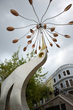 Wind sculpture, Quito, Ecuador