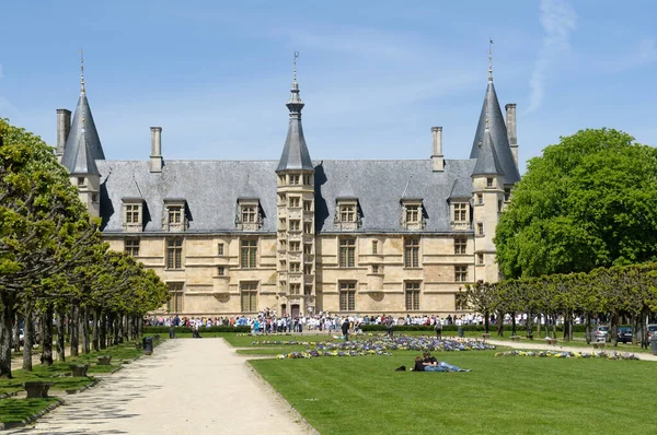 Place de la Republique, Palais Ducal, Nevers, Burgundy, Fransa