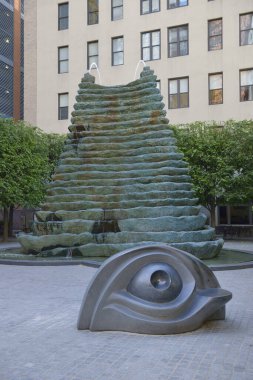 Katz Göz, Agnes R. Katz Plaza. Pittsburgh, Pennsylvania