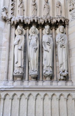 Notre Dame Katedrali, Paris, Ile-de-France, Fransa
