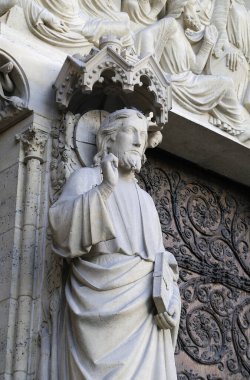 Notre Dame Katedrali, Paris, Ile-de-France, Fransa