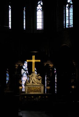 Notre Dame Katedrali, Paris, Ile-de-France, Fransa