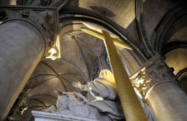 Notre Dame Katedrali, Paris, Ile-de-France, Fransa