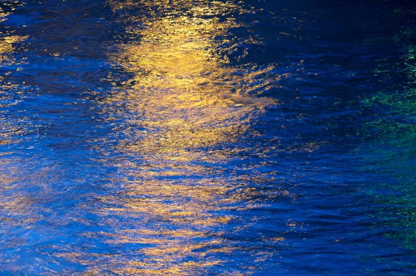 Gece Yansımaları, Seine Nehri, Paris, Ile-de-France, Fransa