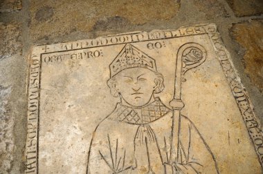 Saint-Sauveur Katedrali duvar paneli, Aix-en-Provence, Fransa