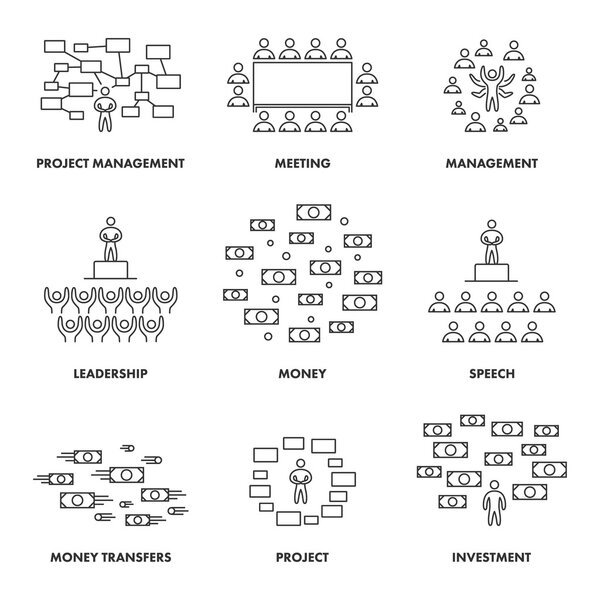 Linear concepts for meetings, management and investment.