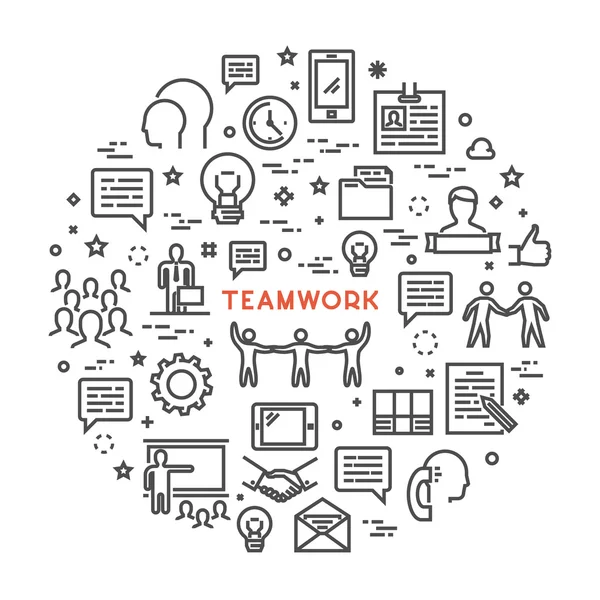 Vektör hat yaratıcı konsept çalışması için