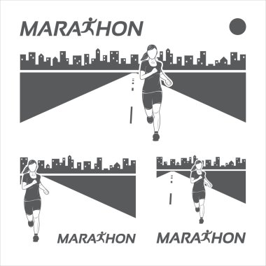 Maraton retro logosu çalıştıran
