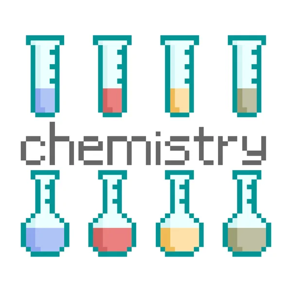 Kimia piksel - Stok Vektor