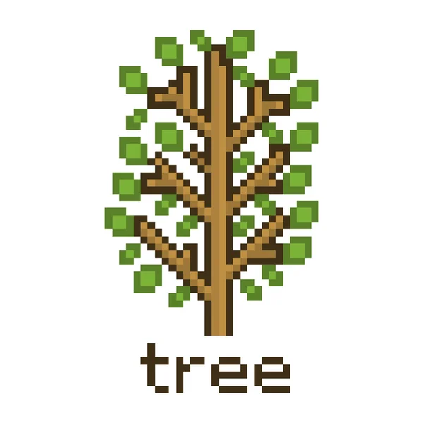 Pixe träd — Stock vektor