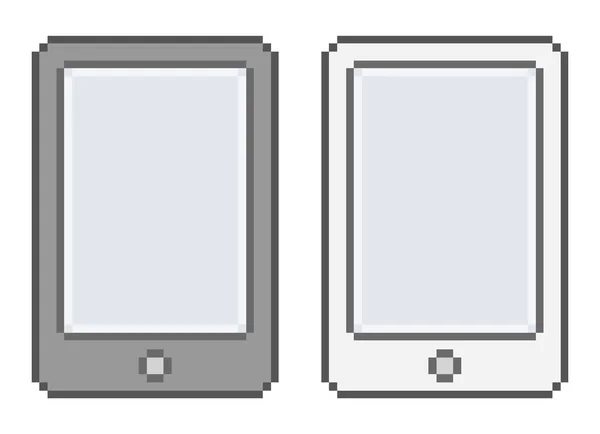 Pixel arte tabletas — Vector de stock