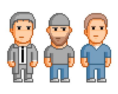 Piksel insanlar için 8 bit video oyunu