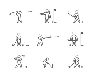 Anahat golf simgeler kümesi