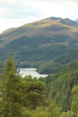 İskoçya 'nın tepelerinden derelere, nehirlere ve göllere bir manzara