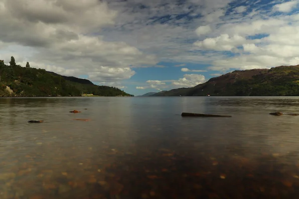 Een Zonnige Dag Loch Ness — Stockfoto