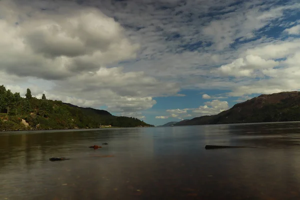 Een Zonnige Dag Loch Ness — Stockfoto