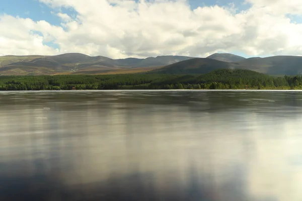 Jouer Autour Loch Morlich Soleil — Photo