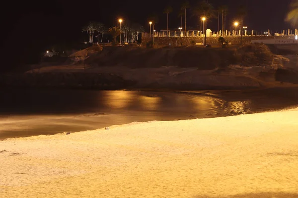 Noite Costa Adeje Férias — Fotografia de Stock