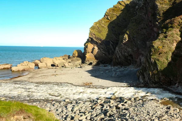 Nationale Trustsite Van Heddon Valley Zijn Volle Glorie Met Rivier — Stockfoto